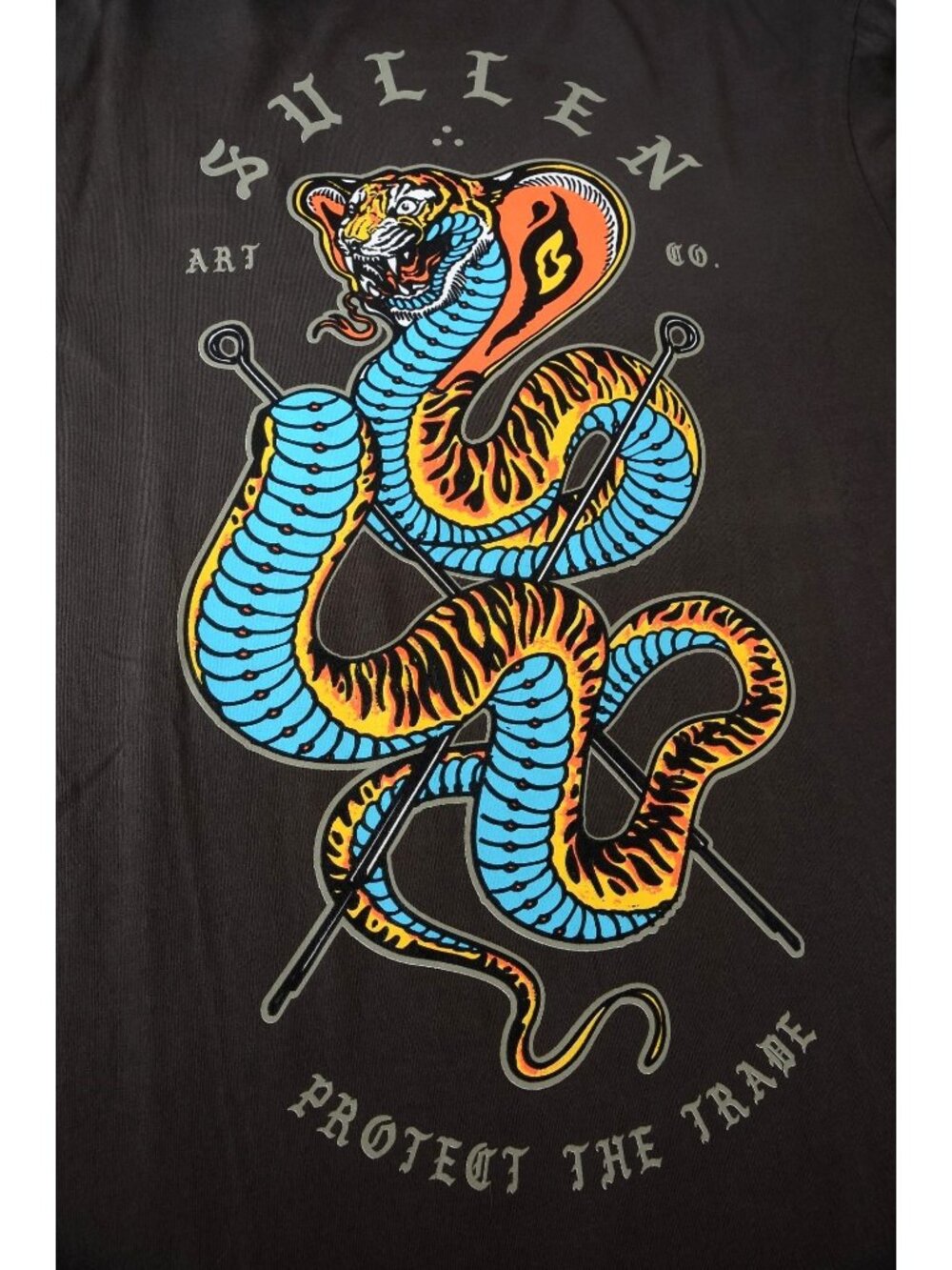 SULLEN Protect the Trade T-Shirt Mens Big & Tall XXL Short Sleeve Tattoo Art